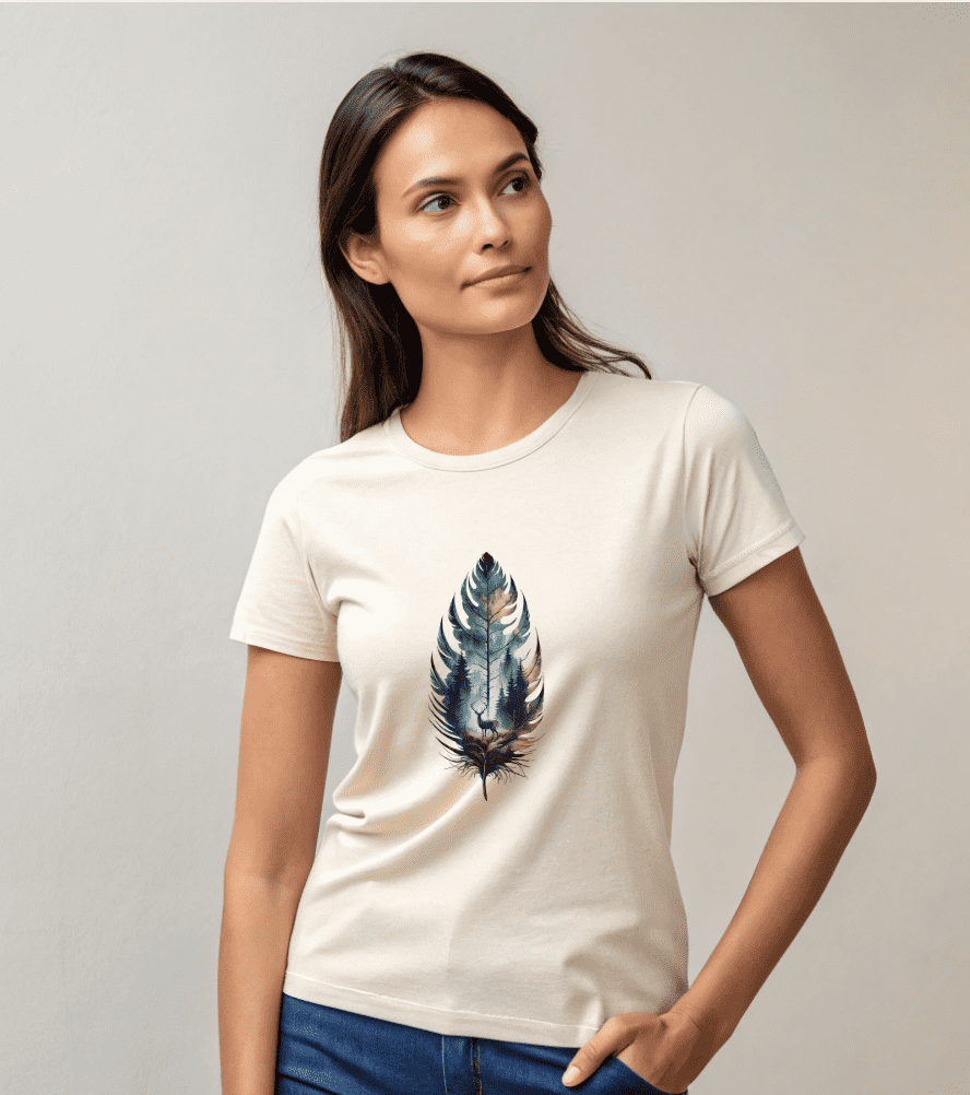 "Forest Echo Tee" t-shirt - Image 4